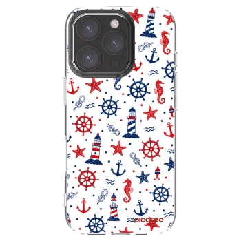 Picasee husă transparentă din silicon pentru Apple iPhone 16 Pro - Sailor Vibes