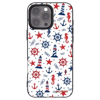 Picasee husă neagră din silicon pentru Apple iPhone 16 Pro Max - Sailor Vibes