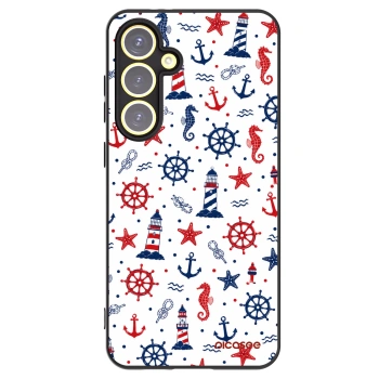 Picasee husă neagră din silicon pentru Samsung Galaxy S24 FE S721B - Sailor Vibes