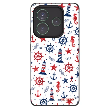 Picasee husă neagră din silicon pentru Xiaomi Redmi Note 14 5G - Sailor Vibes