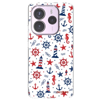 Picasee husă transparentă din silicon pentru Xiaomi Redmi Note 14 5G - Sailor Vibes