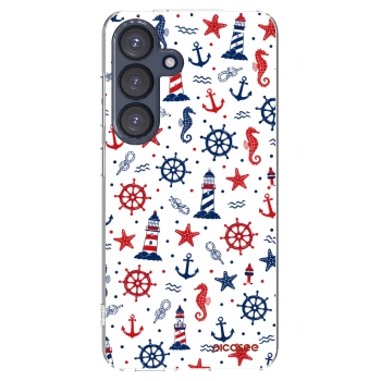 Picasee husă transparentă din silicon pentru Samsung Galaxy S25 5G - Sailor Vibes