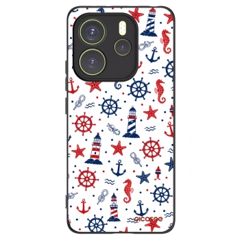Picasee husă neagră din silicon pentru Xiaomi Redmi Note 14 4G - Sailor Vibes