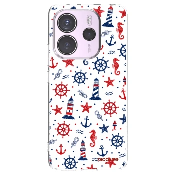 Picasee husă transparentă din silicon pentru Xiaomi Redmi Note 14 4G - Sailor Vibes