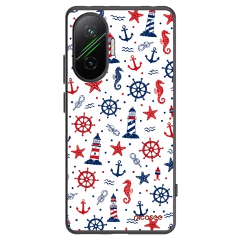 Picasee husă neagră din silicon pentru Xiaomi Poco F7 5G - Sailor Vibes