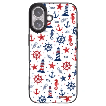 Picasee husă neagră din silicon pentru Apple iPhone 17 - Sailor Vibes