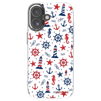 Picasee husă transparentă din silicon pentru Apple iPhone 17 - Sailor Vibes