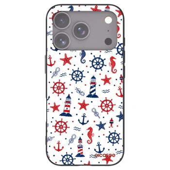 Picasee husă neagră din silicon pentru Apple iPhone 17 Pro - Sailor Vibes