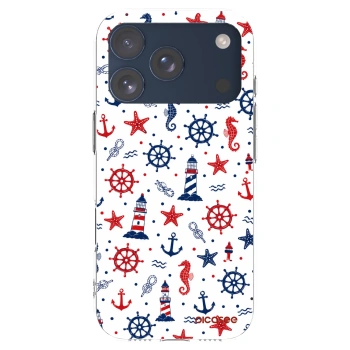 Picasee husă transparentă din silicon pentru Apple iPhone 17 Pro - Sailor Vibes