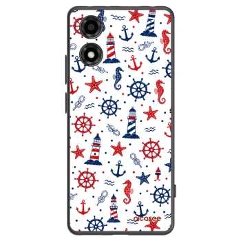 Picasee husă neagră din silicon pentru Motorola Moto E14 - Sailor Vibes
