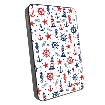 Powerbank cu MagSafe 5 000 mAh cu design propriu Gri - Sailor Vibes