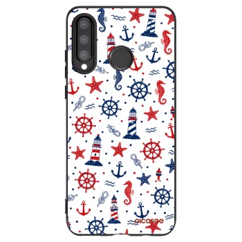 Picasee husă neagră din silicon pentru Huawei P30 Lite - Sailor Vibes
