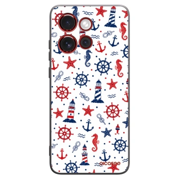 Picasee husă neagră din silicon pentru Motorola Edge 60 Neo 5G - Sailor Vibes
