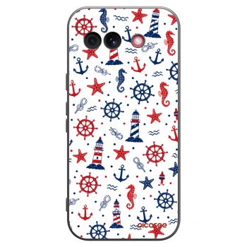 Picasee husă neagră din silicon pentru Google Pixel 10a - Sailor Vibes