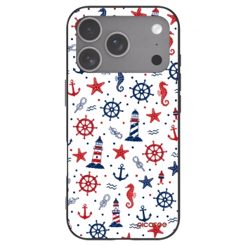 Picasee husă neagră din silicon pentru Apple iPhone 18 Pro - Sailor Vibes
