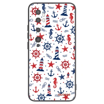 Picasee husă neagră din silicon pentru Xiaomi Mi Note 10 (Pro) - Sailor Vibes