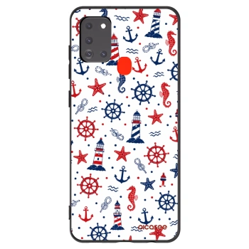 Picasee husă neagră din silicon pentru Samsung Galaxy A21s - Sailor Vibes