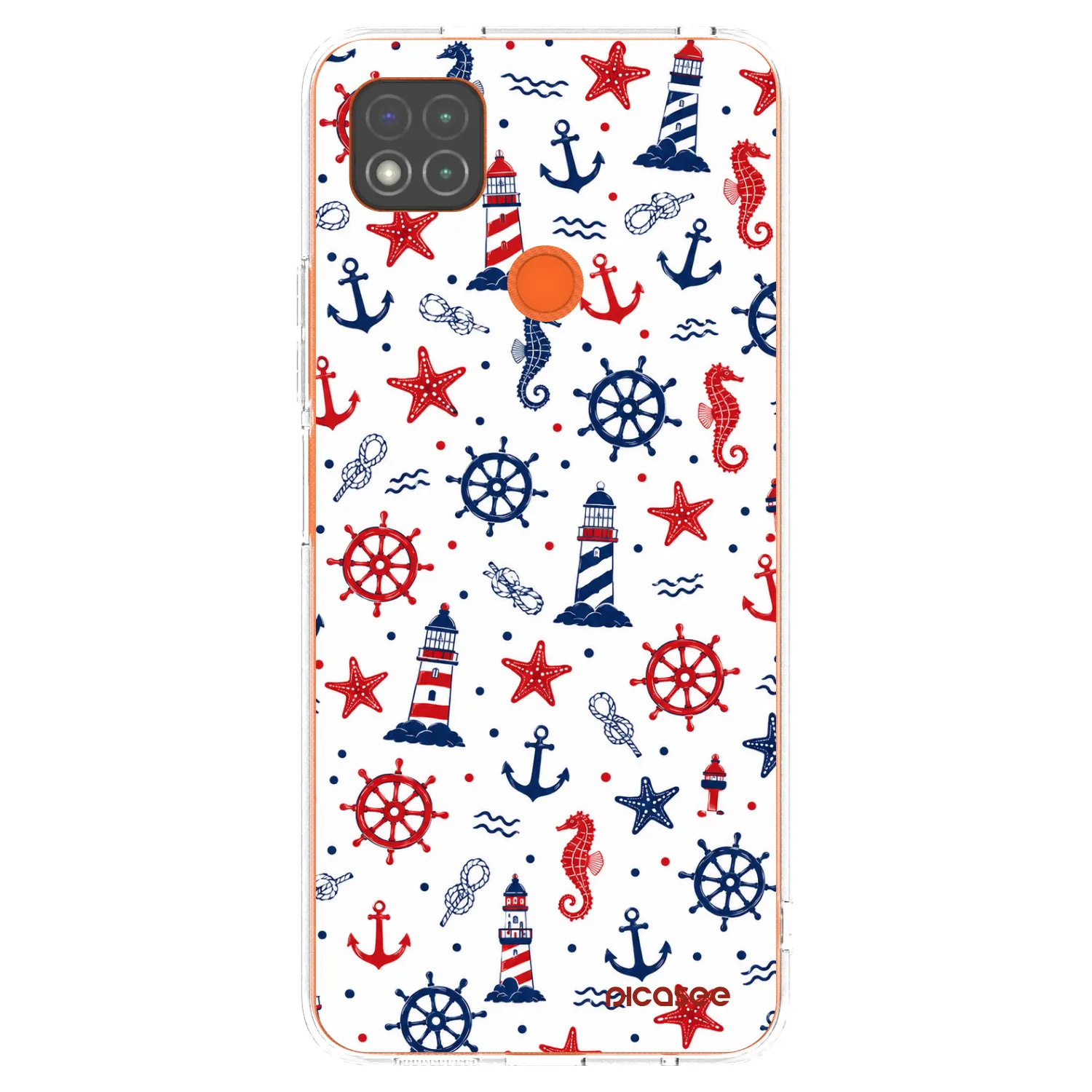 Picasee husă transparentă din silicon pentru Xiaomi Redmi 9C - Sailor Vibes