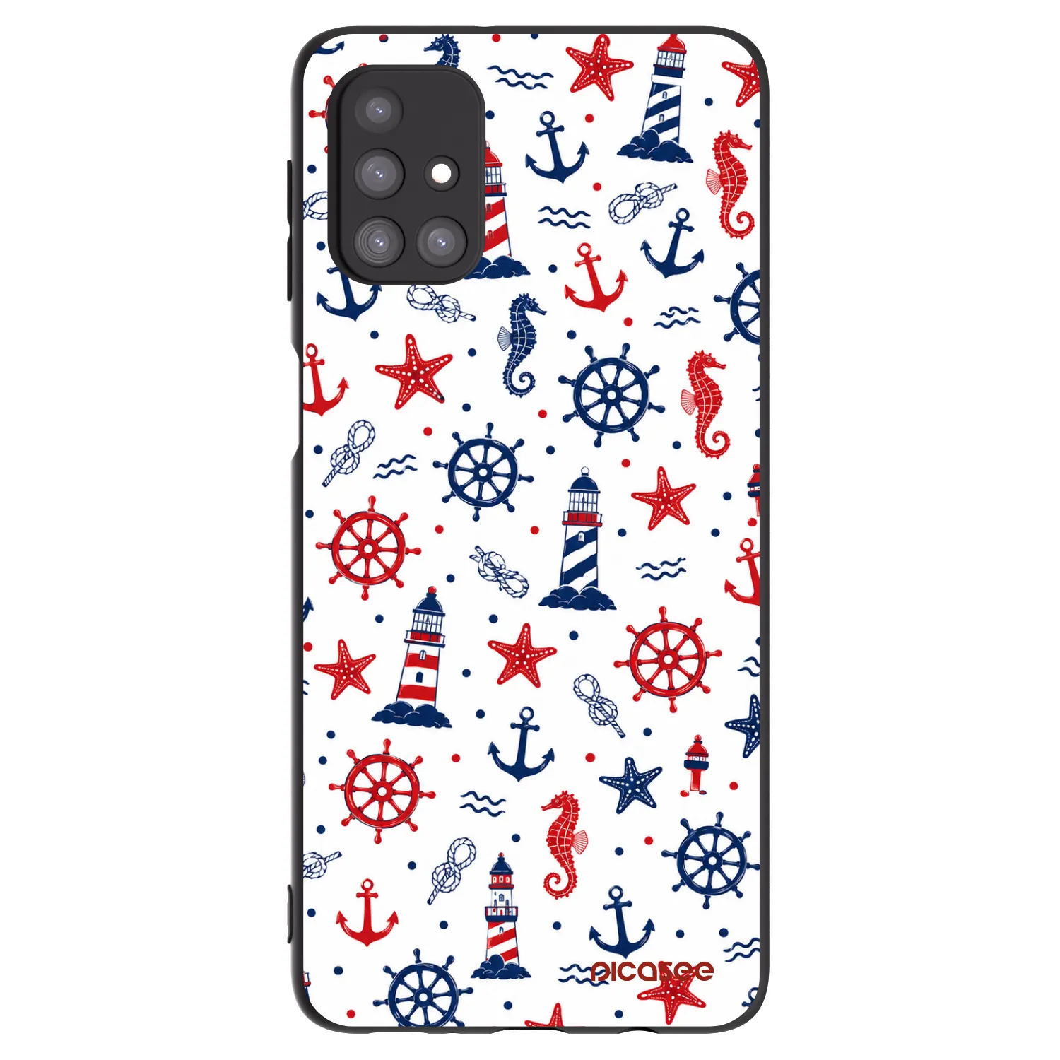 Picasee husă neagră din silicon pentru Samsung Galaxy M31s - Sailor Vibes