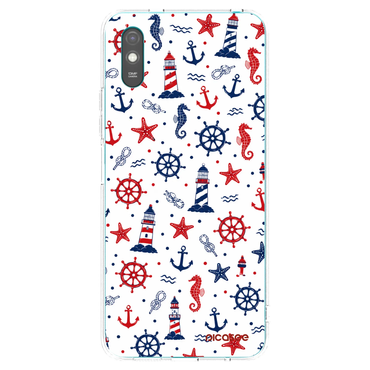 Picasee husă transparentă din silicon pentru Xiaomi Redmi 9A - Sailor Vibes