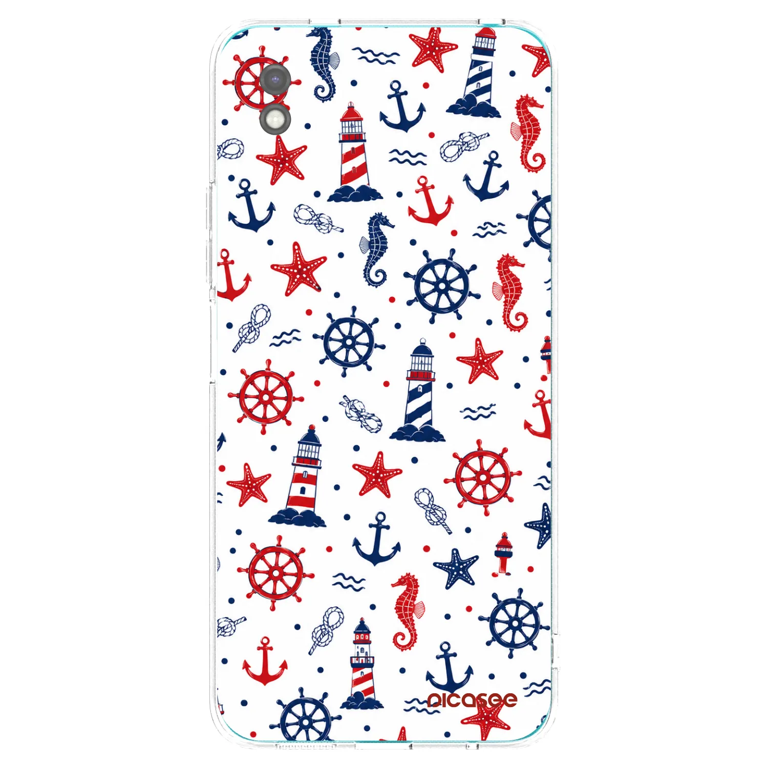Picasee husă neagră din silicon pentru Xiaomi Redmi 9A - Sailor Vibes