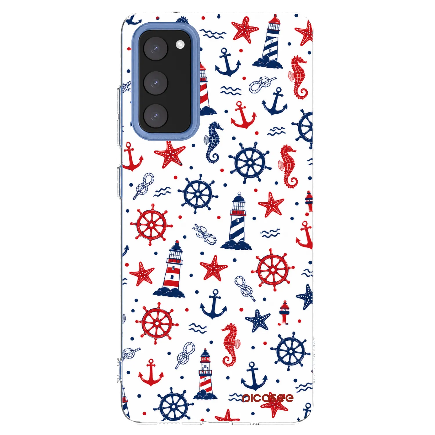 Picasee husă transparentă din silicon pentru Samsung Galaxy S20 FE - Sailor Vibes