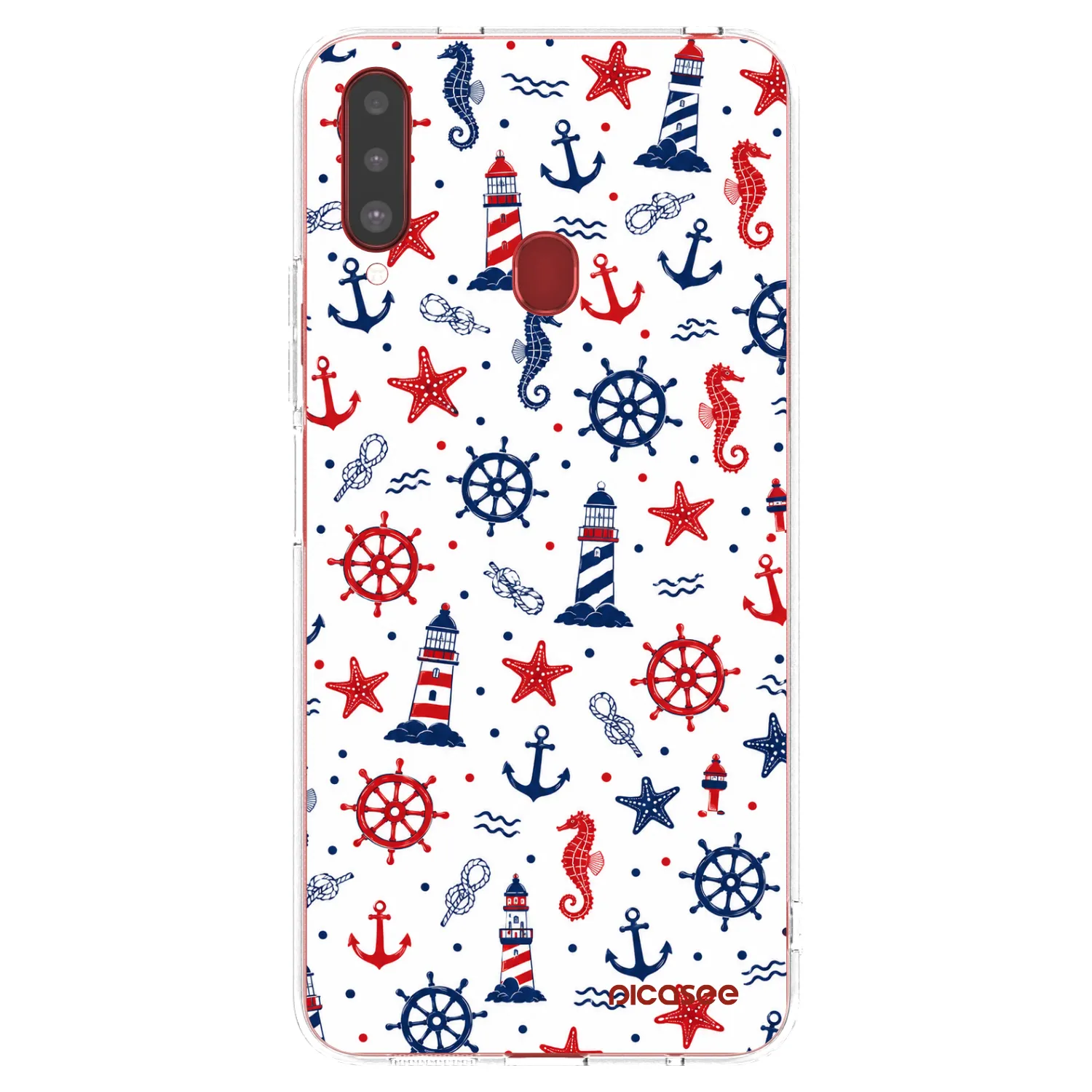 Picasee husă transparentă din silicon pentru Samsung Galaxy A20s - Sailor Vibes