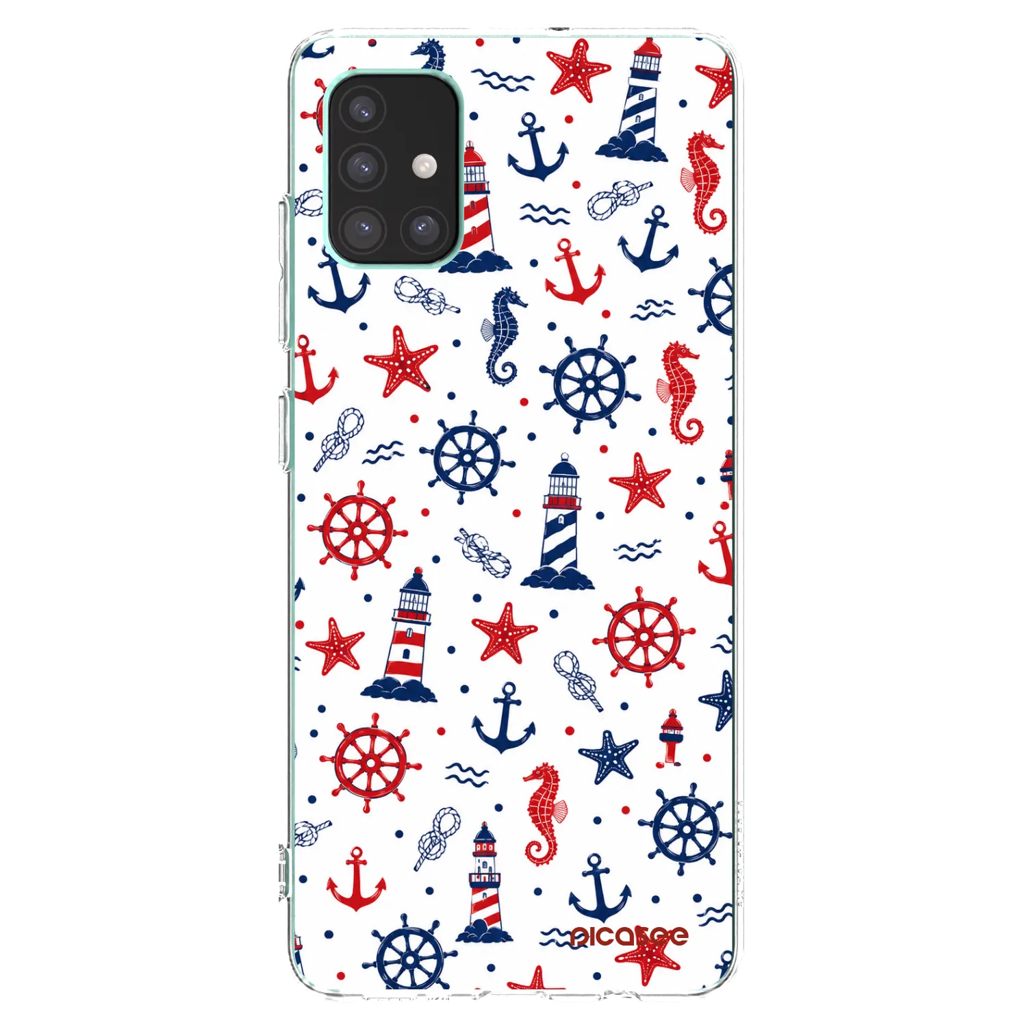 Picasee husă transparentă din silicon pentru Samsung Galaxy M51 M515F - Sailor Vibes