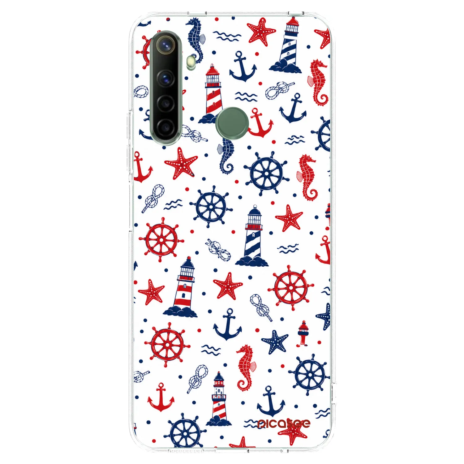 Picasee husă transparentă din silicon pentru Realme 6i - Sailor Vibes