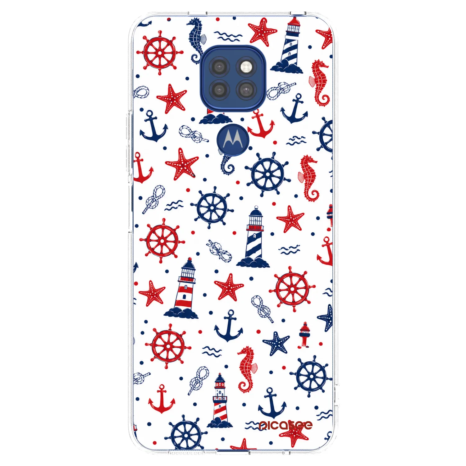 Picasee husă transparentă din silicon pentru Motorola Moto G9 Play - Sailor Vibes