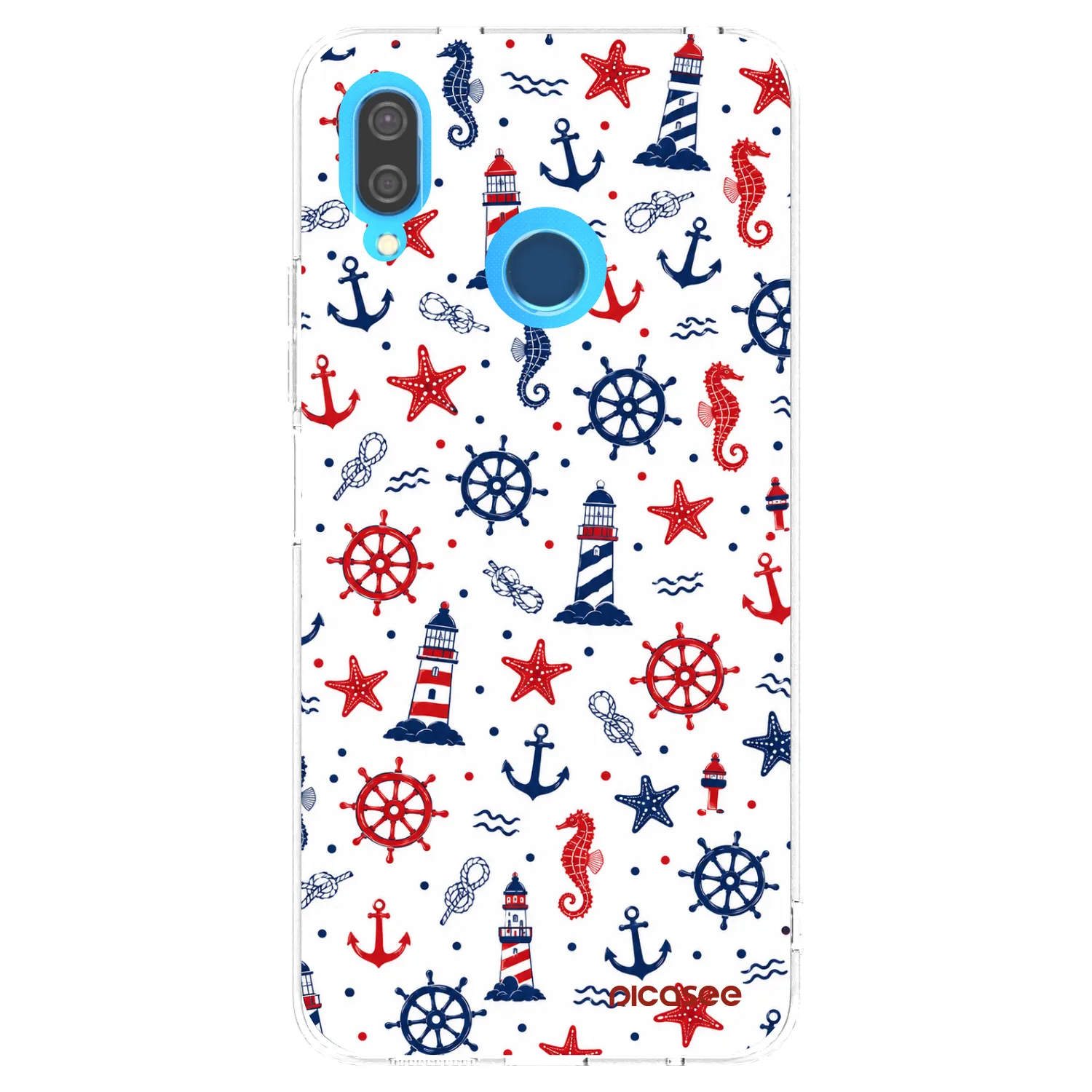 Picasee husă transparentă din silicon pentru Huawei P20 Lite - Sailor Vibes