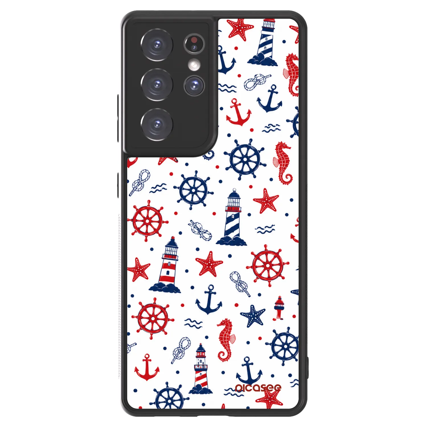 Picasee ULTIMATE CASE pentru Samsung Galaxy S21 Ultra 5G G998B - Sailor Vibes