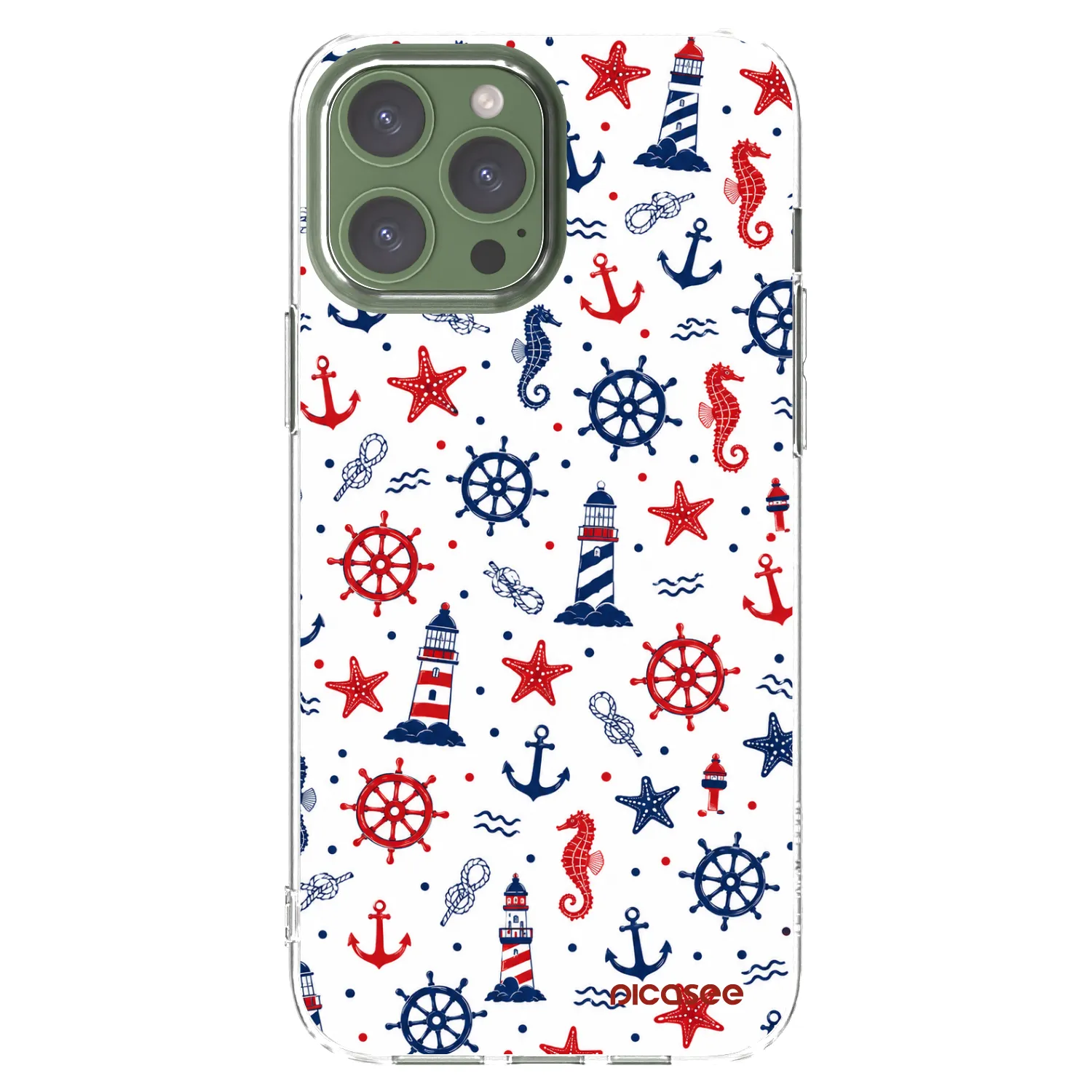 Picasee husă transparentă din silicon pentru Apple iPhone 13 Pro Max - Sailor Vibes