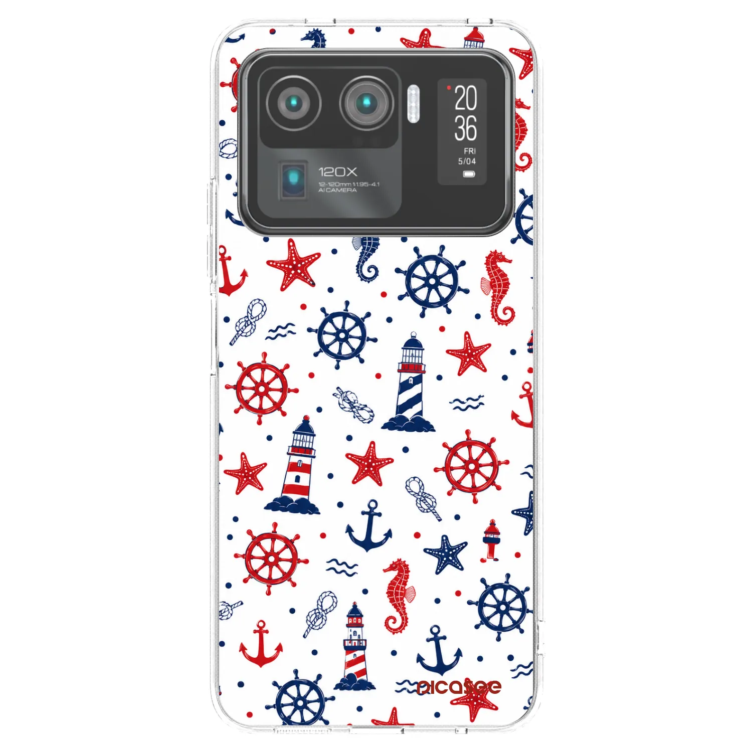 Picasee husă transparentă din silicon pentru Xiaomi Mi 11 Ultra - Sailor Vibes