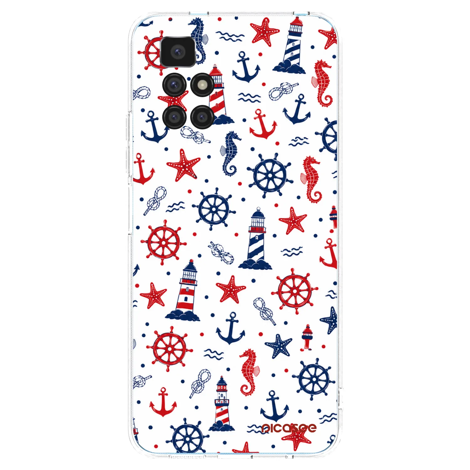 Picasee husă transparentă din silicon pentru Xiaomi Redmi 10 - Sailor Vibes