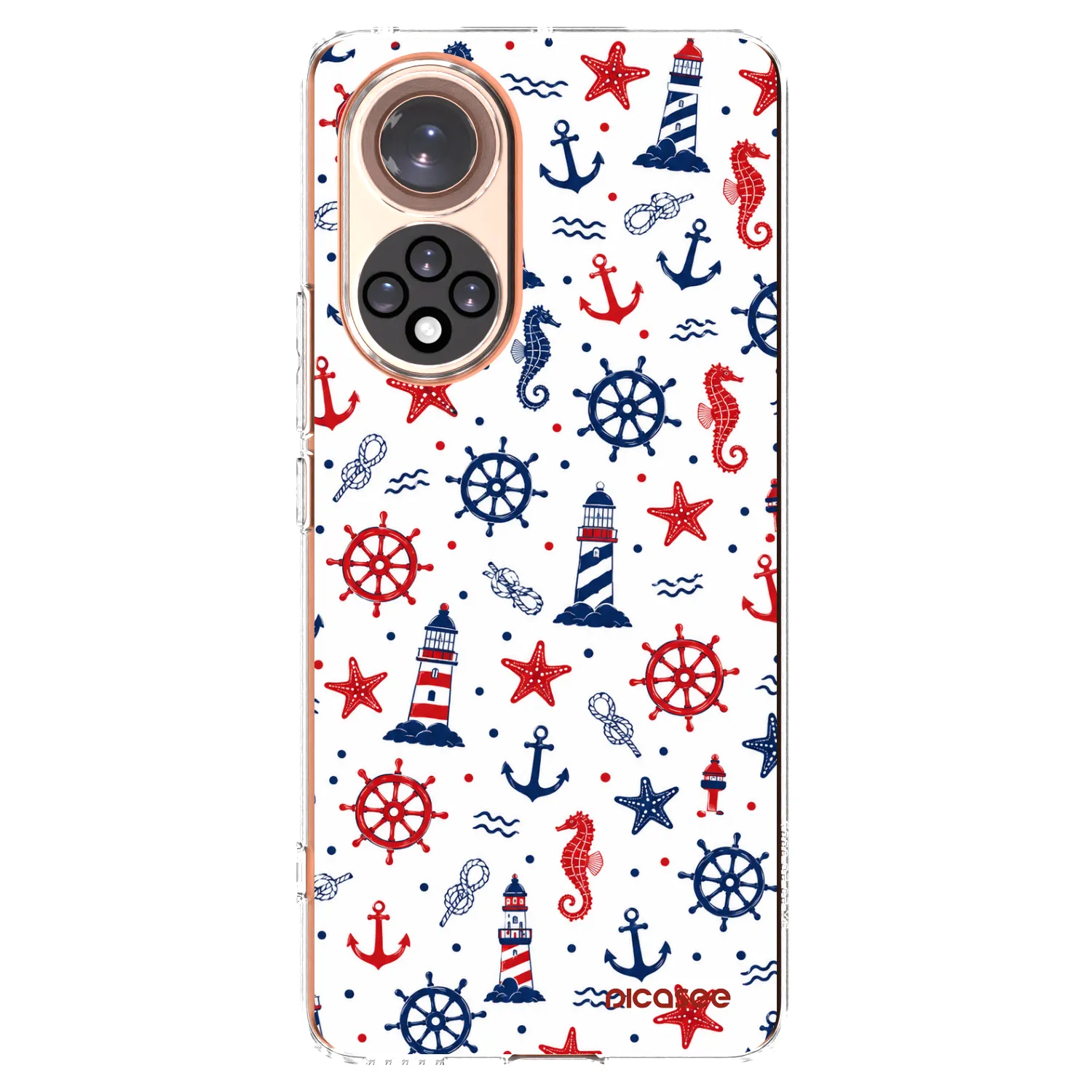 Picasee husă transparentă din silicon pentru Honor 50 5G - Sailor Vibes