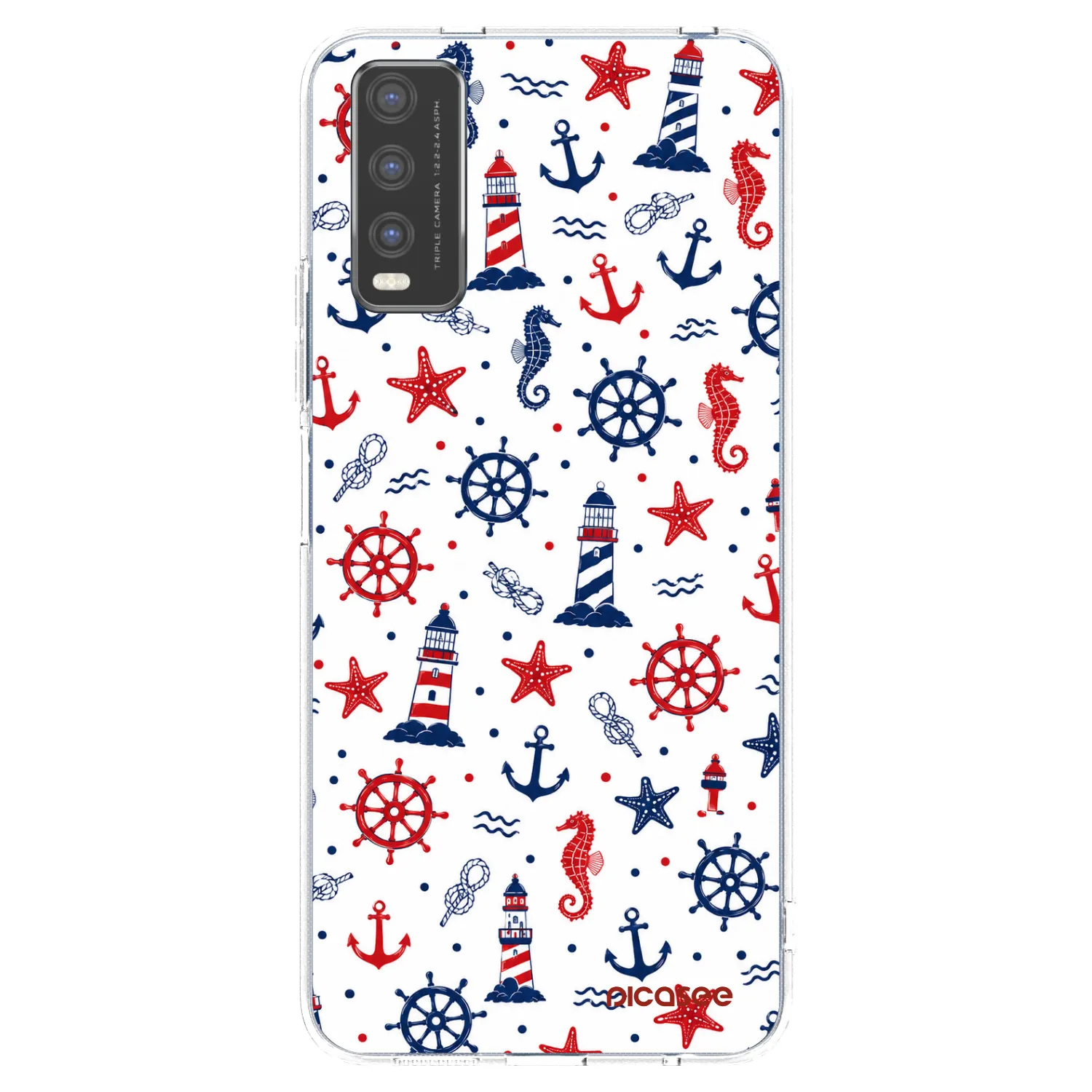 Picasee husă transparentă din silicon pentru Vivo Y20s - Sailor Vibes