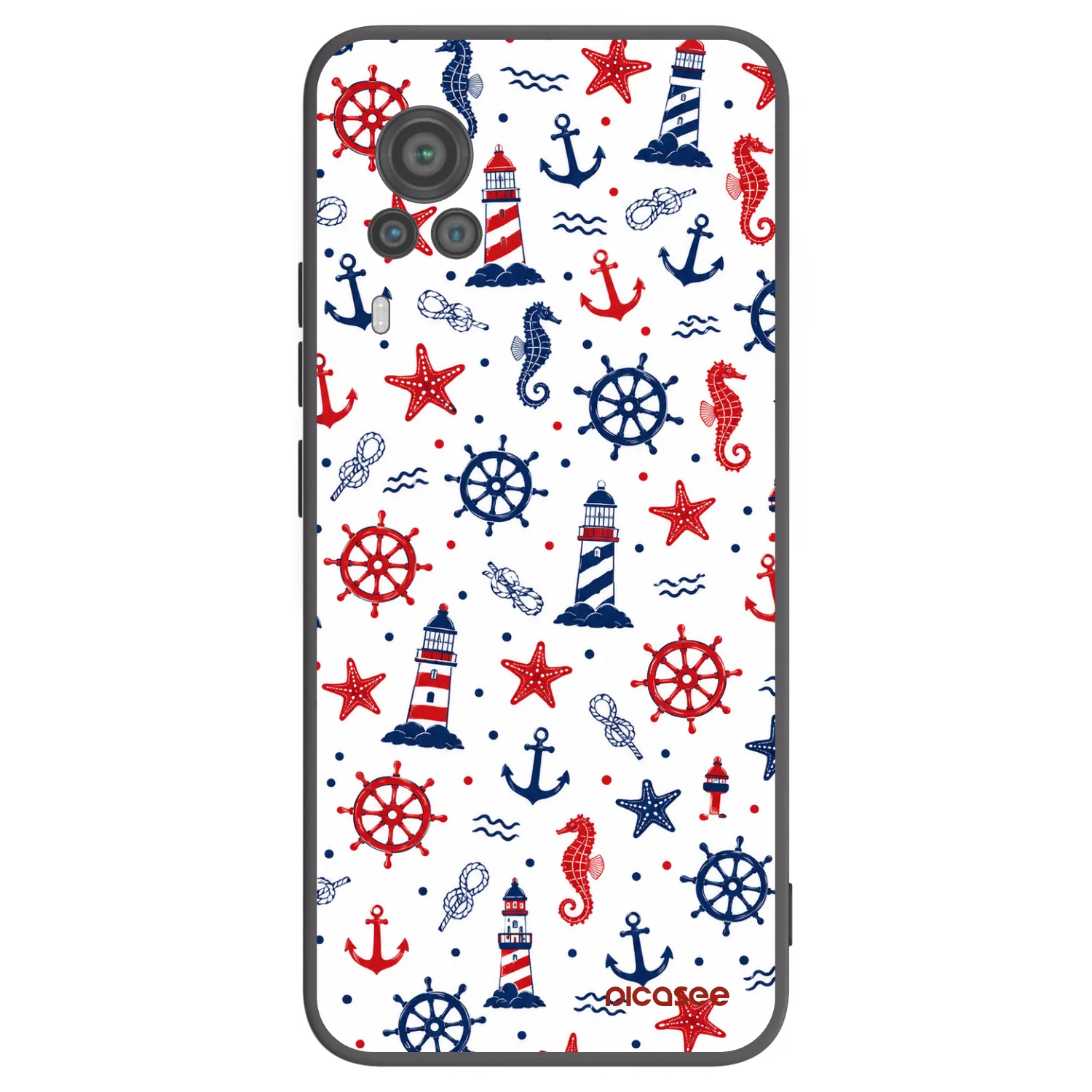 Picasee husă neagră din silicon pentru Vivo X60 Pro 5G - Sailor Vibes