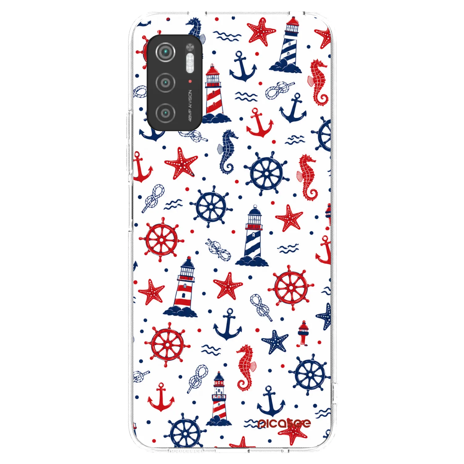 Picasee husă transparentă din silicon pentru Xiaomi Poco M3 Pro 5G - Sailor Vibes