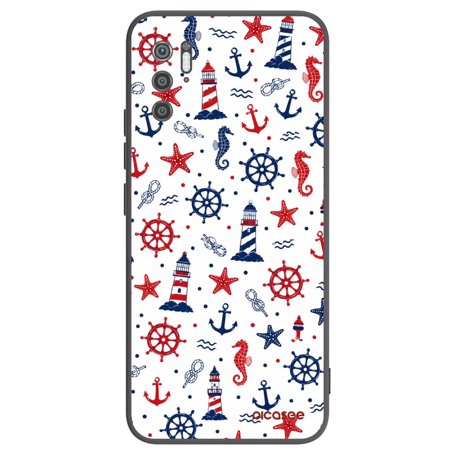 Picasee husă neagră din silicon pentru Xiaomi Poco M3 Pro 5G - Sailor Vibes