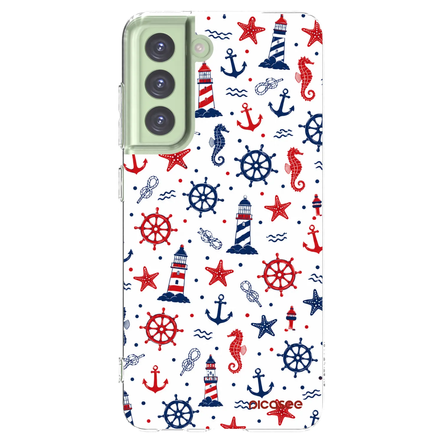 Picasee husă transparentă din silicon pentru Samsung Galaxy S21 FE 5G - Sailor Vibes