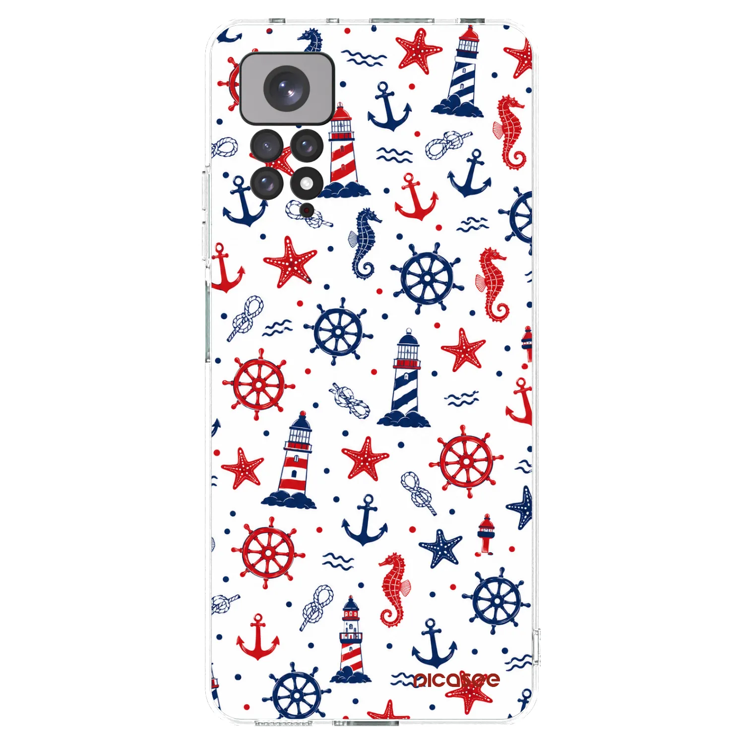 Picasee husă transparentă din silicon pentru Xiaomi Redmi Note 11S 4G - Sailor Vibes