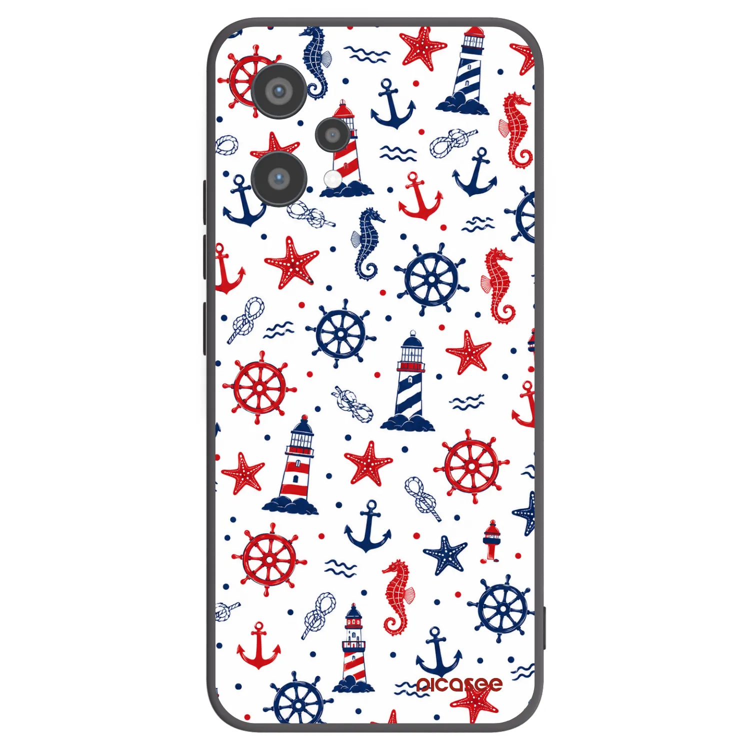Picasee husă neagră din silicon pentru Realme 9 Pro 5G - Sailor Vibes