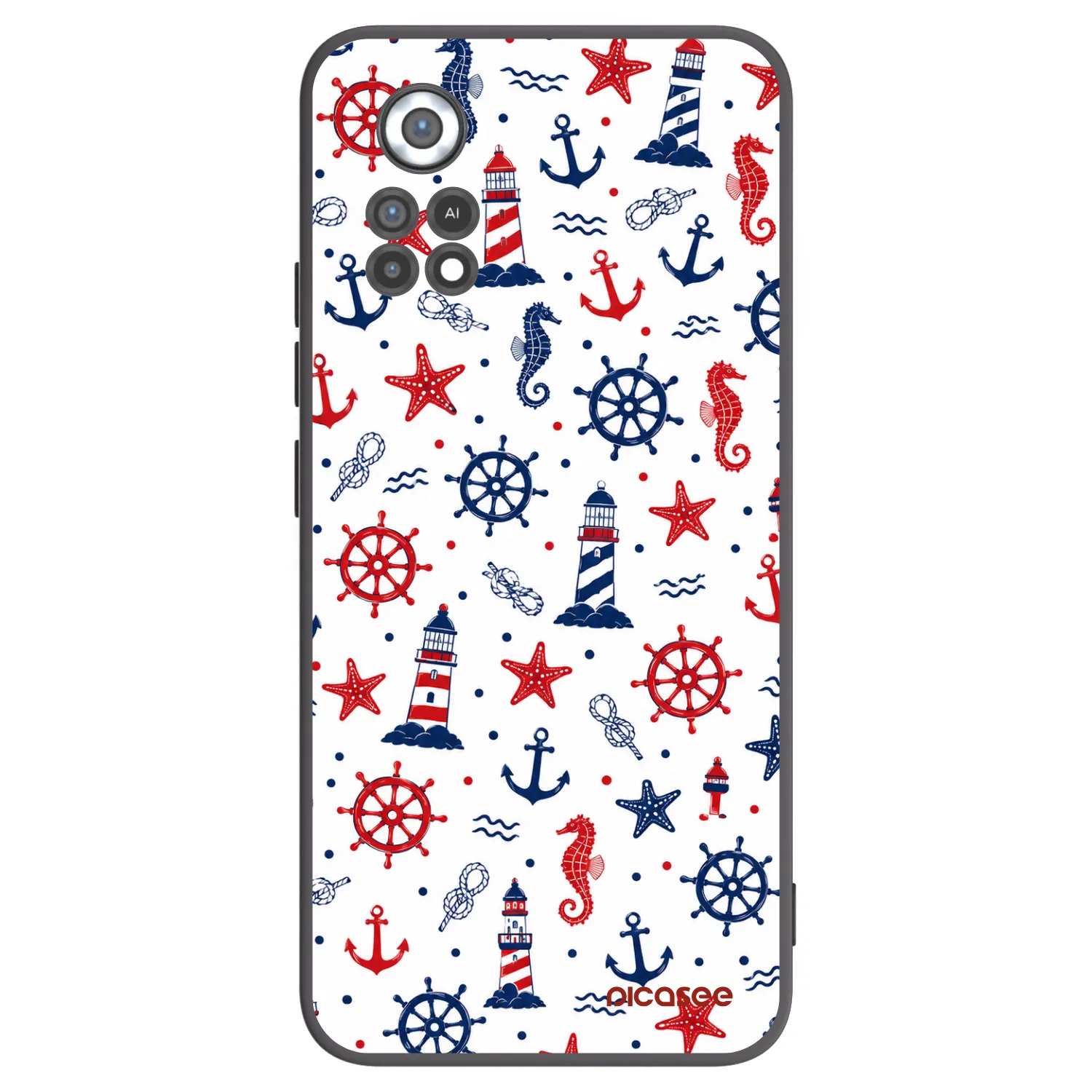 Picasee husă neagră din silicon pentru Xiaomi Poco X4 Pro 5G - Sailor Vibes