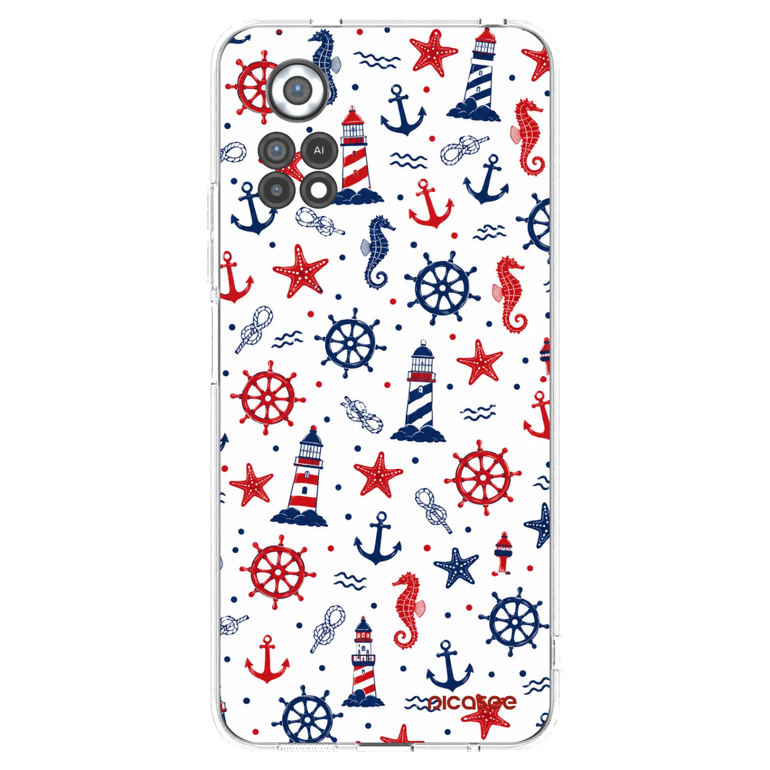 Picasee husă transparentă din silicon pentru Xiaomi Poco X4 Pro 5G - Sailor Vibes