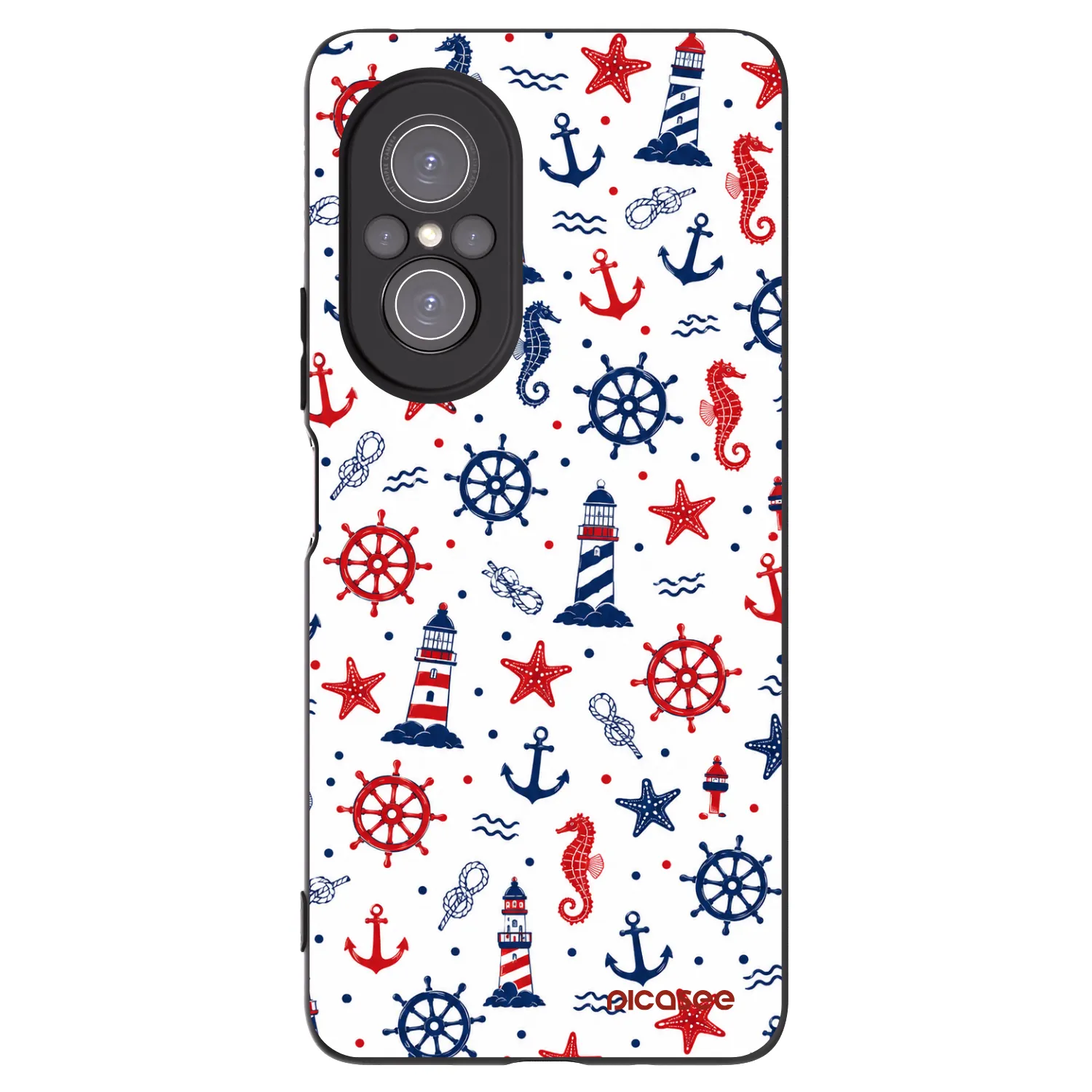 Picasee husă neagră din silicon pentru Huawei Nova 9 SE - Sailor Vibes