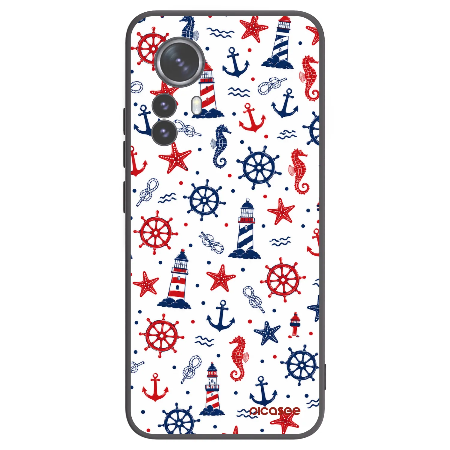 Picasee husă neagră din silicon pentru Xiaomi 12 Pro - Sailor Vibes