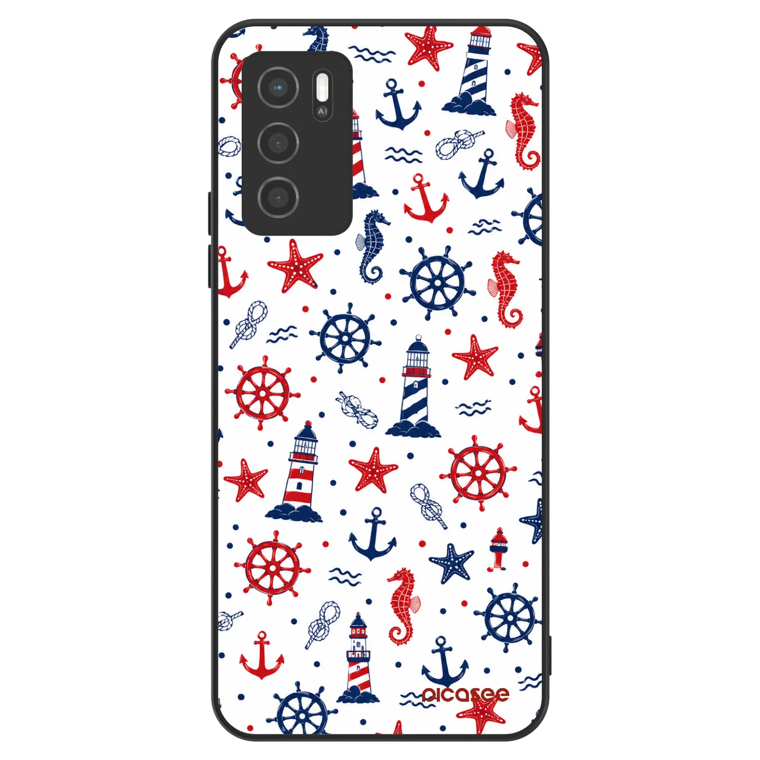 Picasee ULTIMATE CASE pentru OPPO A16s - Sailor Vibes