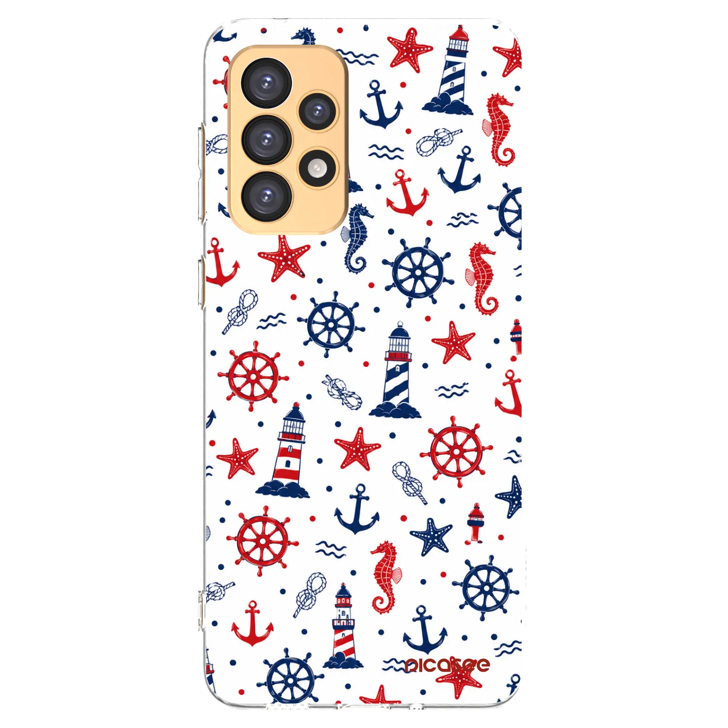 Picasee husă transparentă din silicon pentru Samsung Galaxy A33 5G A336 - Sailor Vibes
