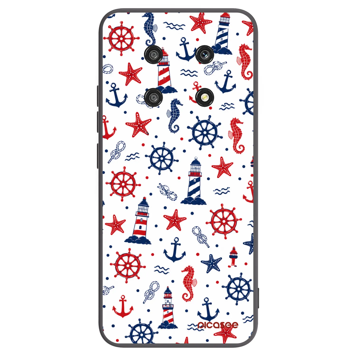 Picasee husă neagră din silicon pentru Honor Magic4 Lite 5G - Sailor Vibes